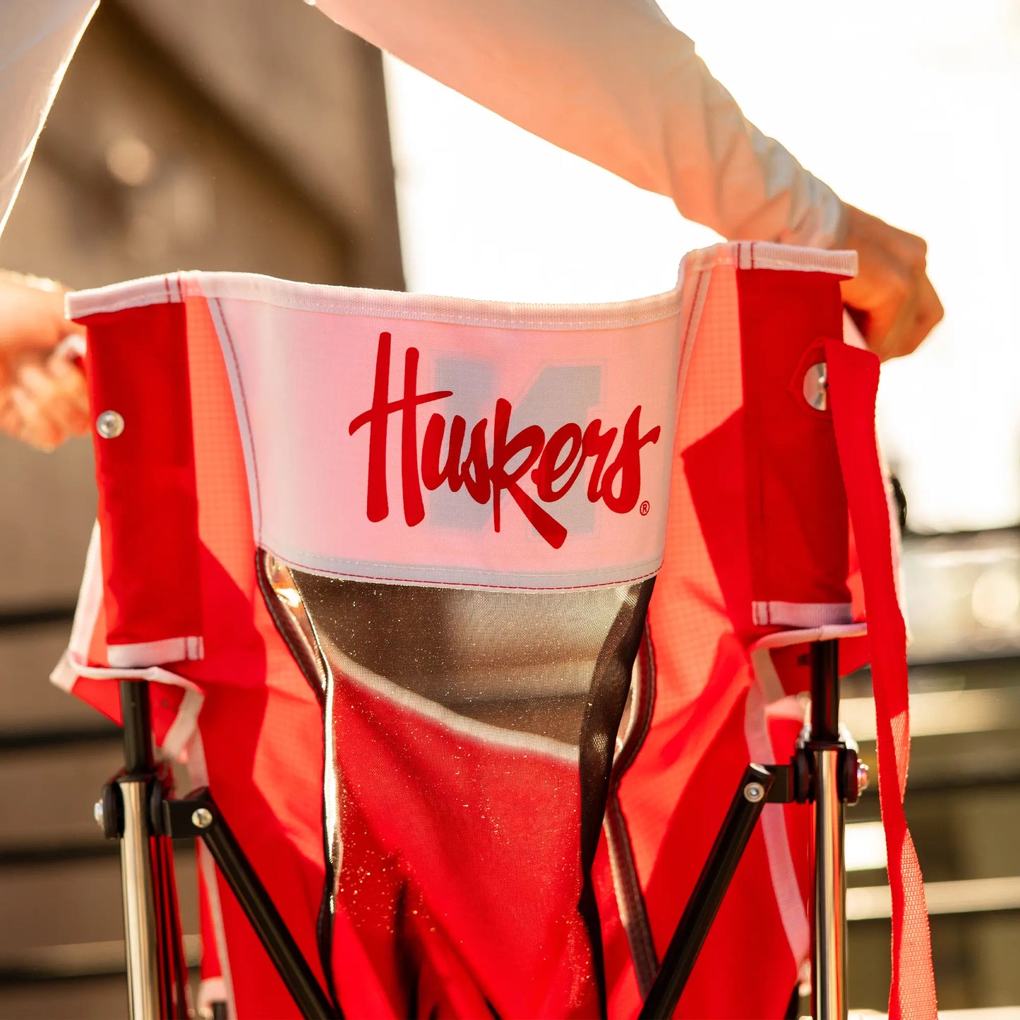 College Comfort Pro Rocker™ - Nebraska Cornhuskers - Daily Comfort Blend