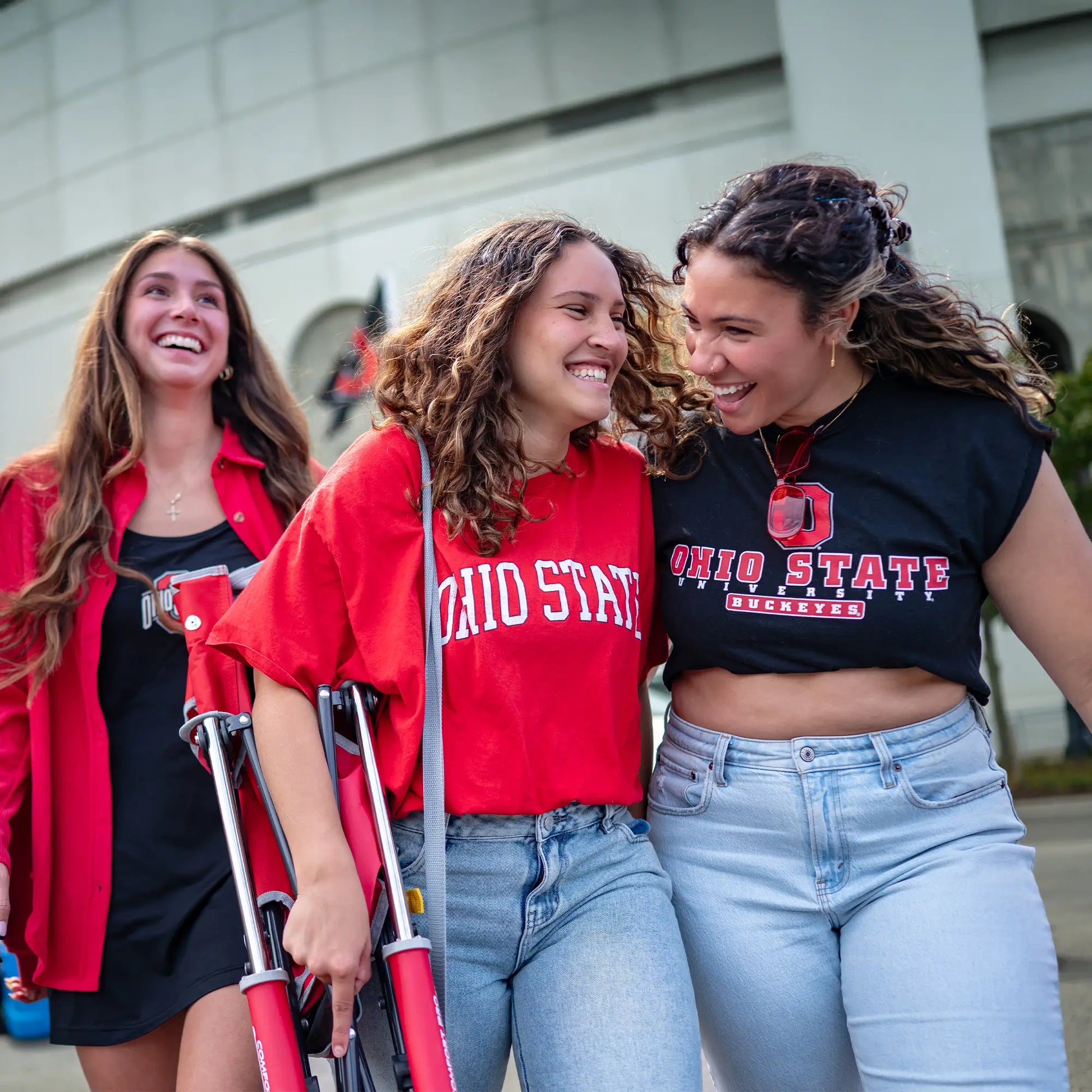 College Comfort Pro Rocker™ - Ohio State Buckeyes - Easy Comfort Burst