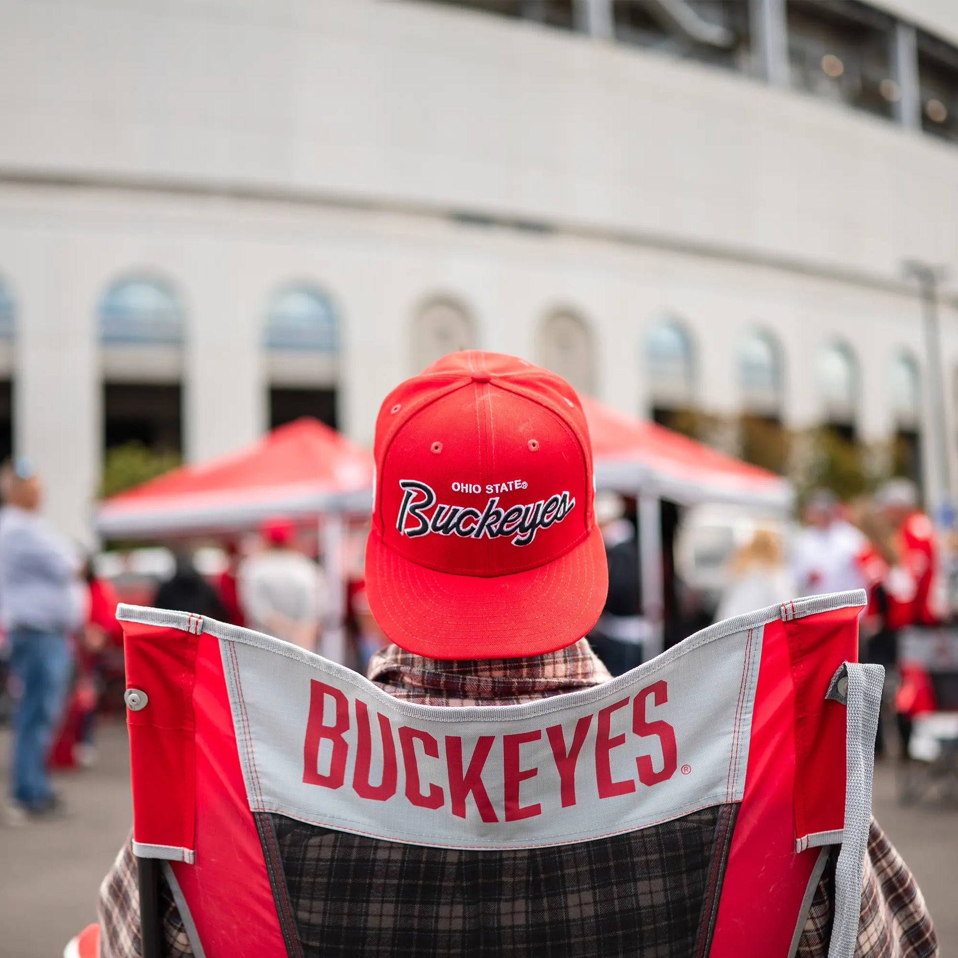 College Comfort Pro Rocker™ - Ohio State Buckeyes - Easy Comfort Burst