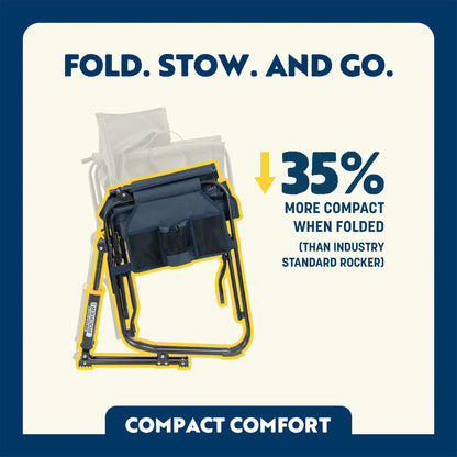 Stowaway Rocker™ with Storage Pouch - Smooth Comfort Blend