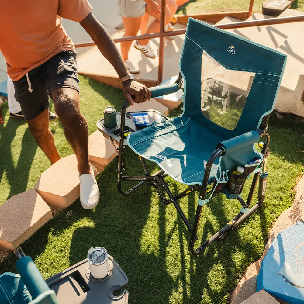 Stowaway Rocker™ with Side Table - Easy Pick