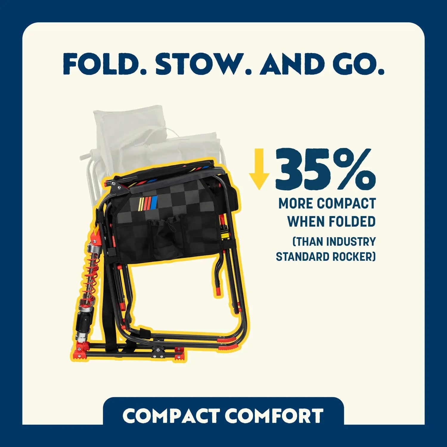 Adjustable Rocker™ - NASCAR - Comfort Blend