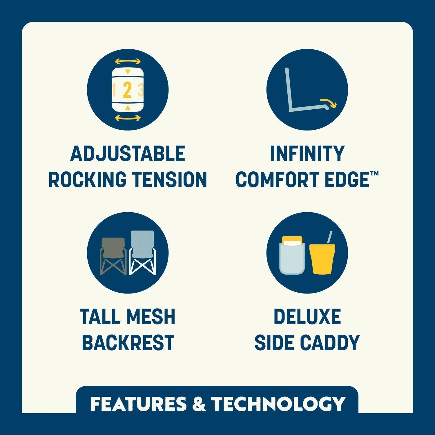 Adjustable Rocker™ - NASCAR - Comfort Blend