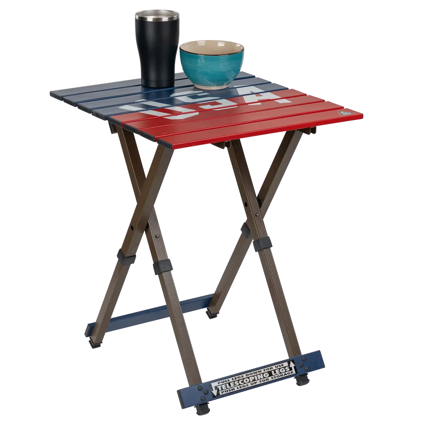 Compact Camp Table 20™ - USA Anniversary Deluxe - Zesty Refresh