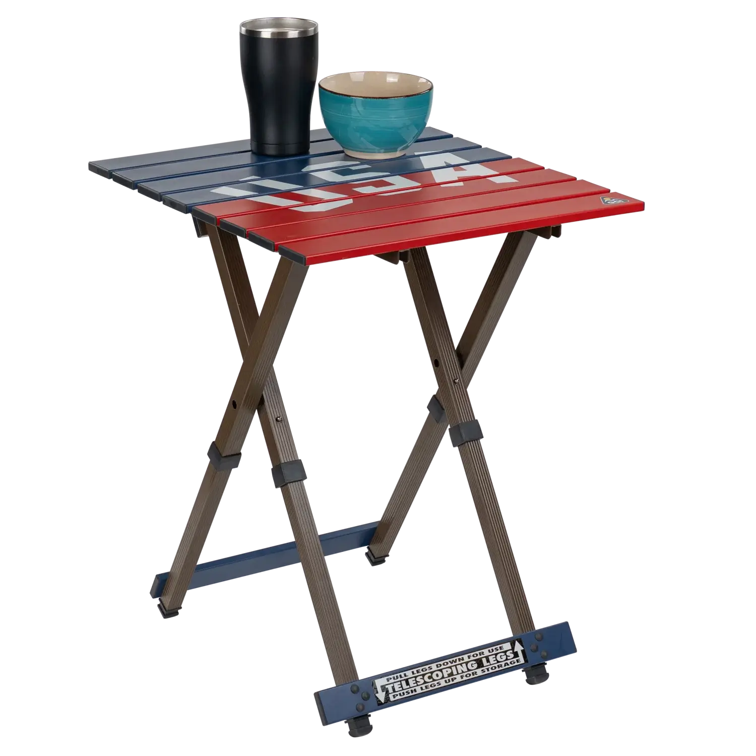 Compact Camp Table 20™ - USA Anniversary Deluxe - Zesty Refresh