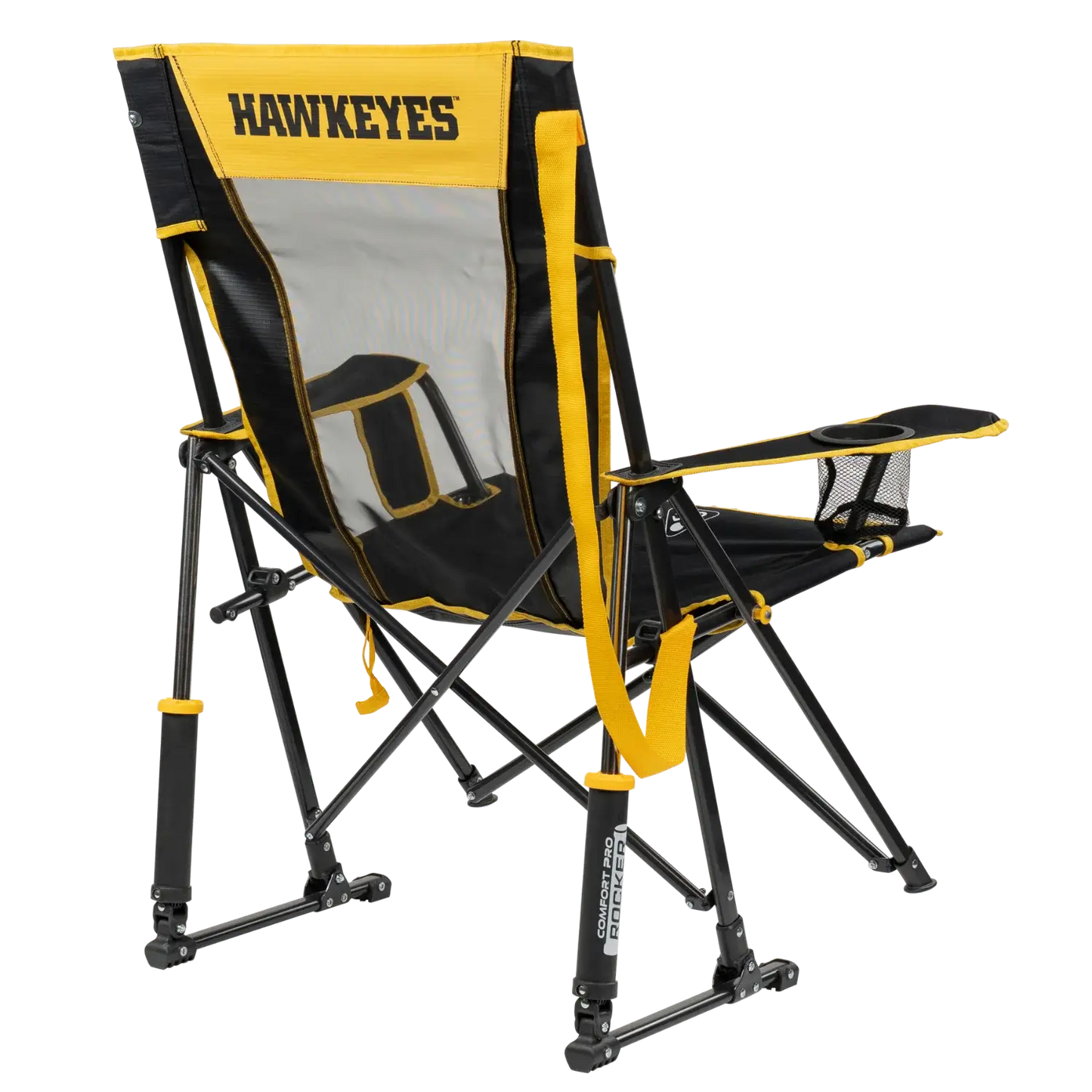 College Comfort Pro Rocker™ - Iowa Hawkeyes - Easy Comfort Pick