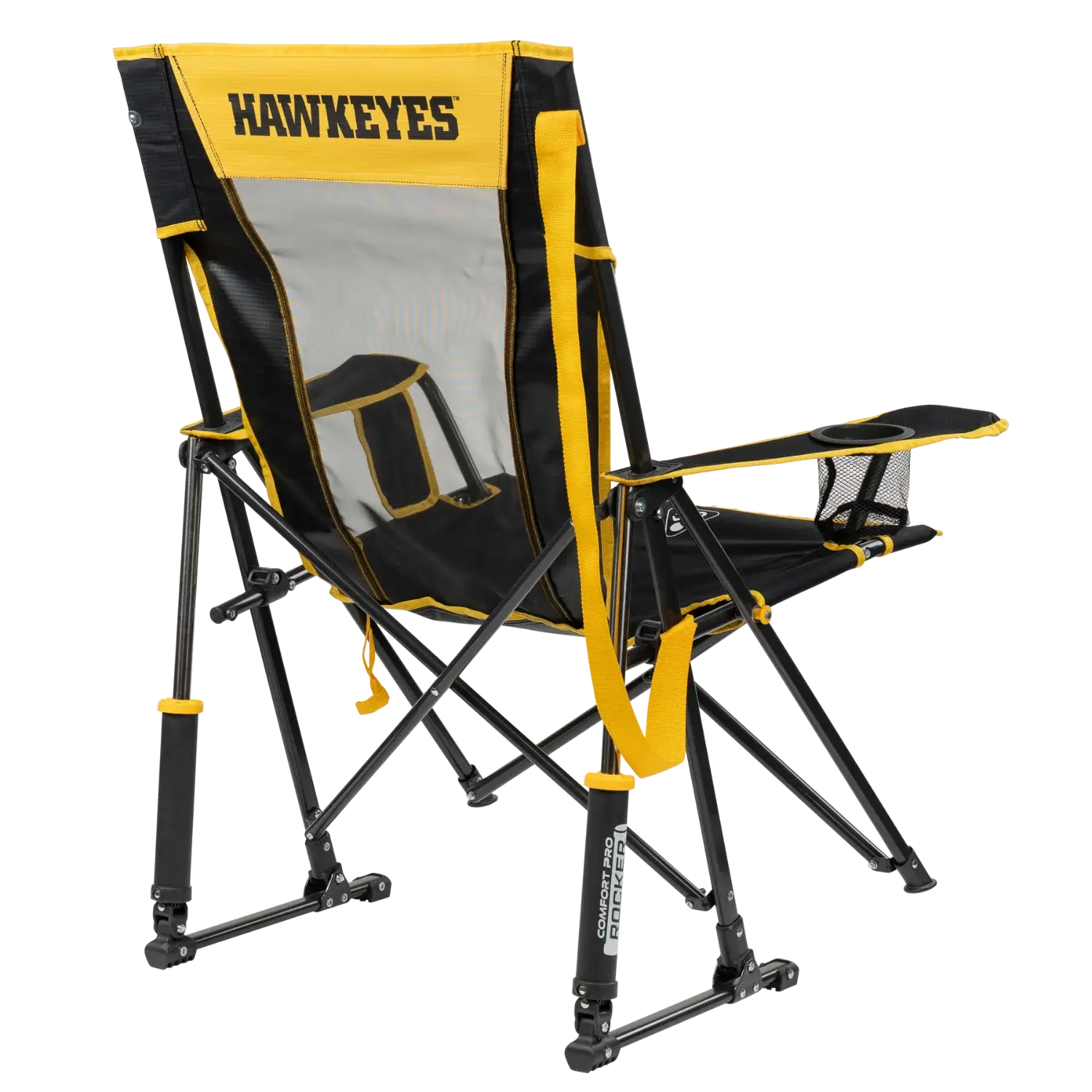 College Comfort Pro Rocker™ - Iowa Hawkeyes - Easy Comfort Pick