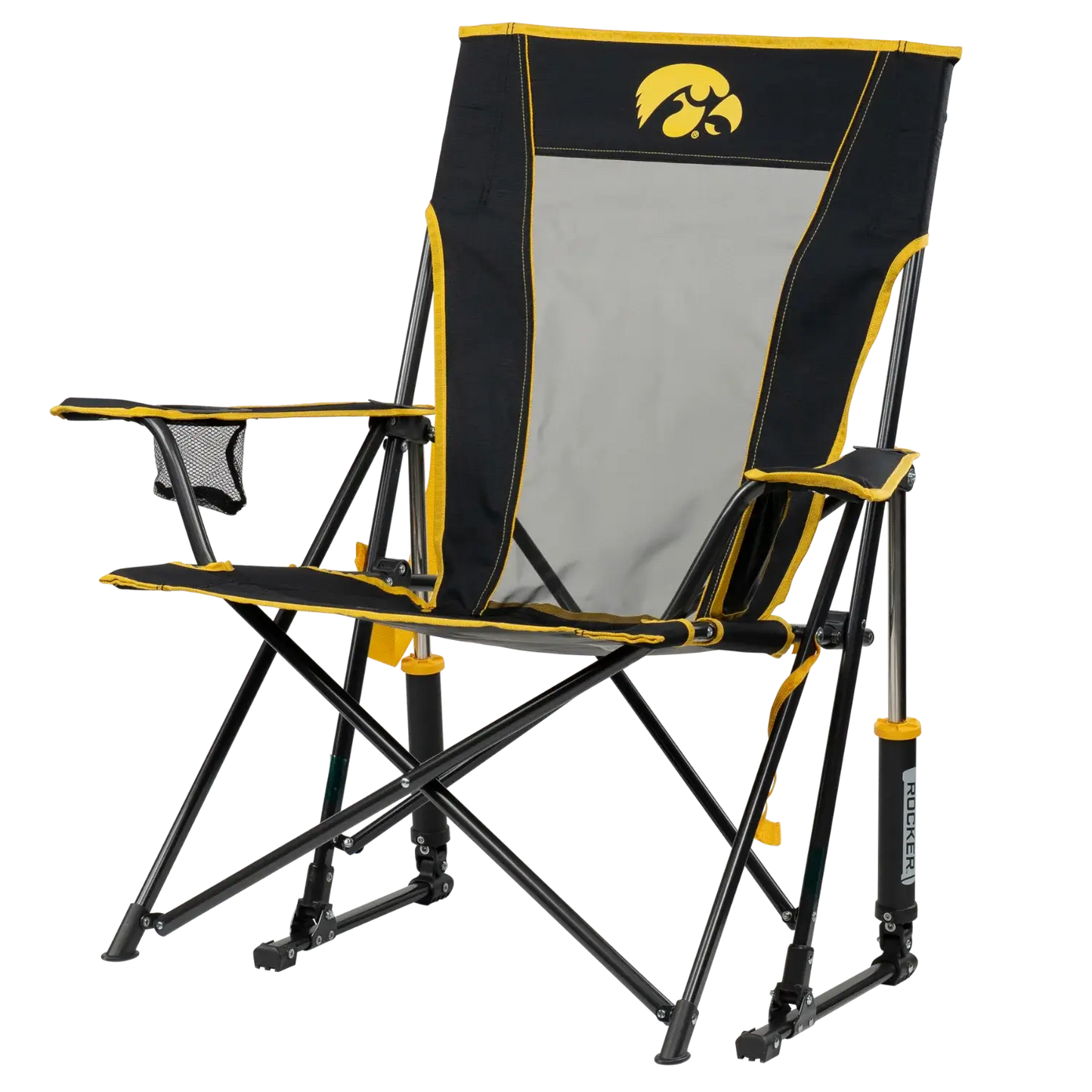 College Comfort Pro Rocker™ - Iowa Hawkeyes - Easy Comfort Pick