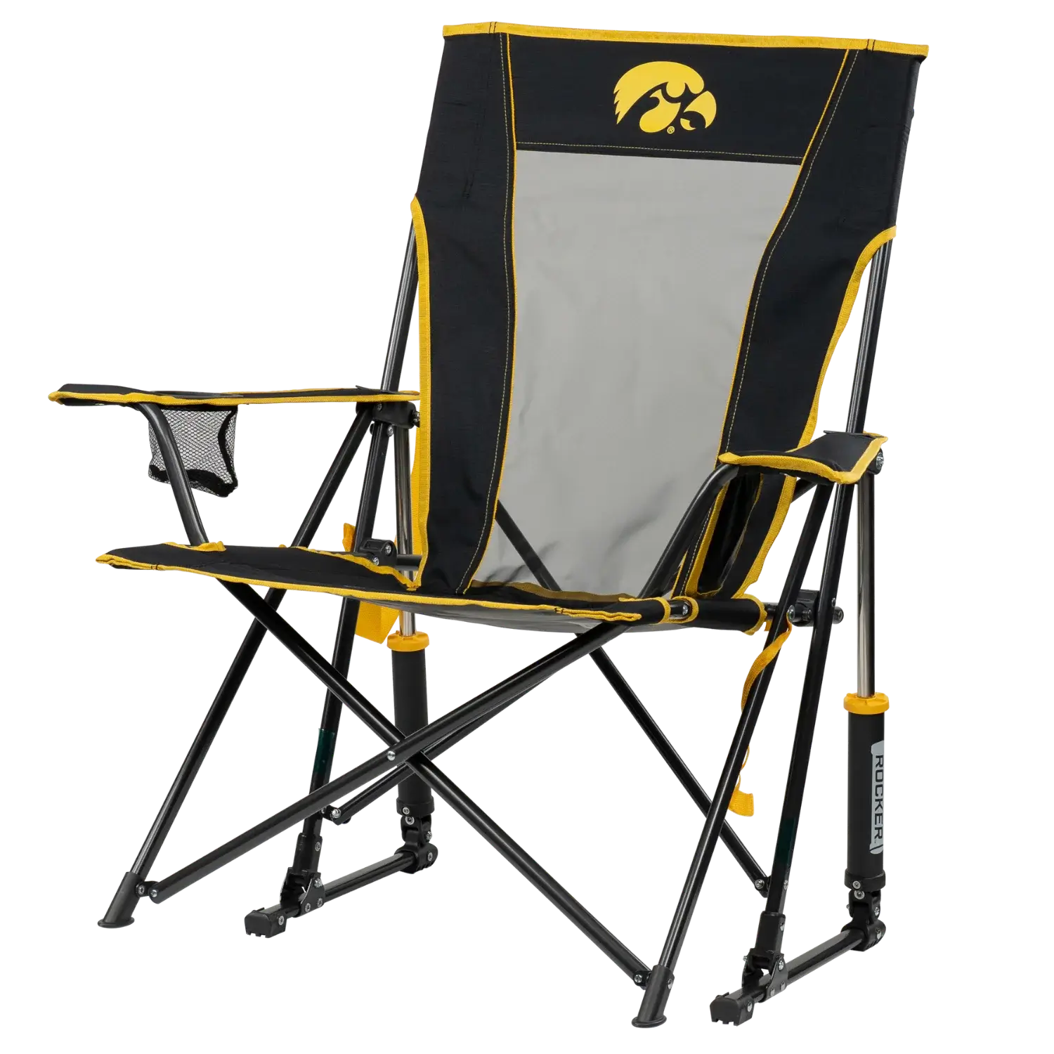 College Comfort Pro Rocker™ - Iowa Hawkeyes - Easy Comfort Pick