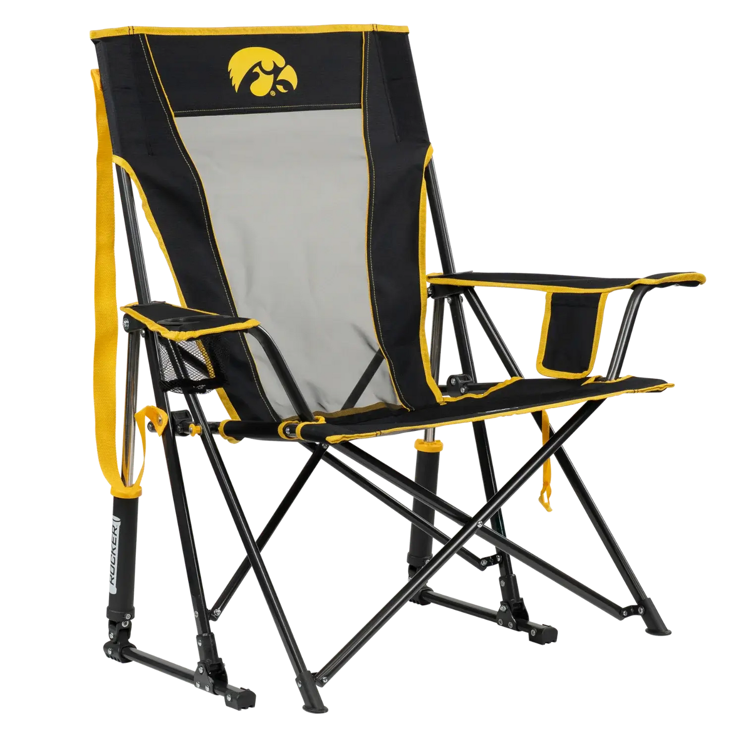 College Comfort Pro Rocker™ - Iowa Hawkeyes - Easy Comfort Pick