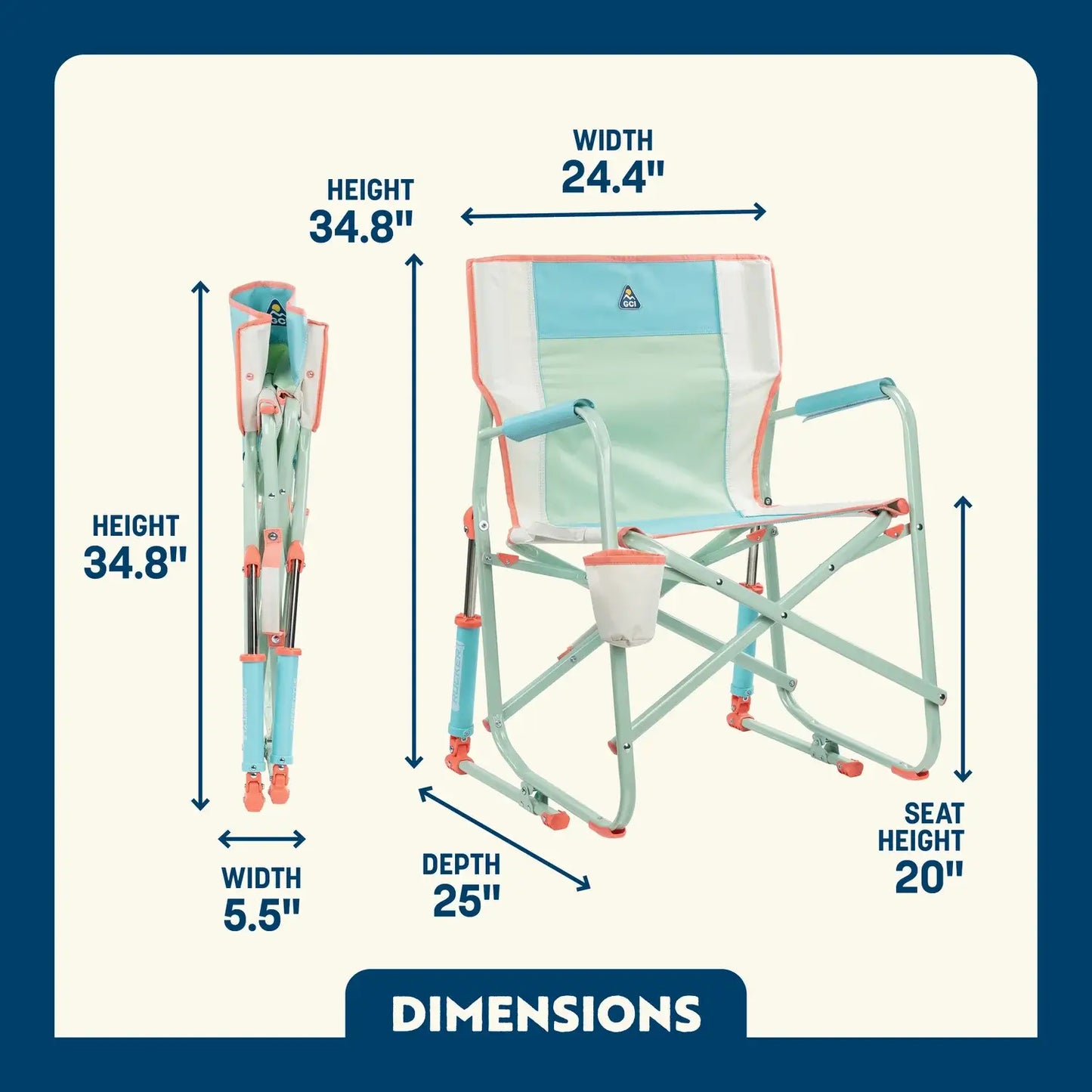 Freestyle Rocker™ - Sunny Comfort Burst