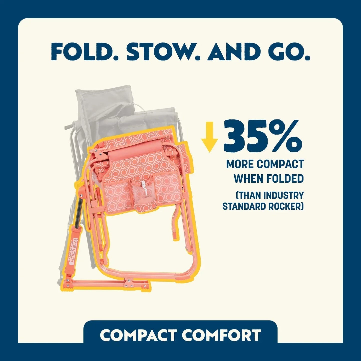 Stowaway Rocker™ - Classic Comfort Blend