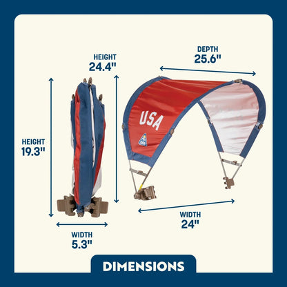 SunShade Accessory™ - USA Anniversary Deluxe - Smooth Twist